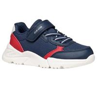 Geox J Loftus Boy B Basket, Bleu, 24 EU