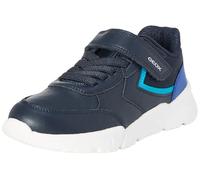 Geox J Loftus Boy Baskets Bleu Marine/Royal Taille 34 EU, Bleu Marine Royal., 34 EU