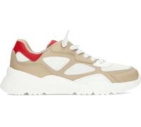 Geox J Loftus Boy E Basket, White/Beige, 37 EU