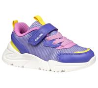 Geox J Loftus Girl A Basket, Violet/Fluo Fuchsia, 35 EU