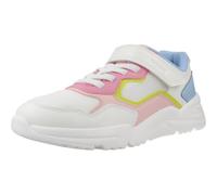 Geox J Loftus Girl B Baskets Blanc/Rose Taille 35 EU