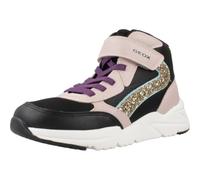 Geox J Loftus Girl D Basket, Noir, 37 EU