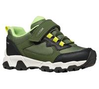 Geox J MAGNETAR Boy B ABX Baskets Style Militaire/Vert Taille 27 EU