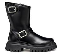 Geox J MAQUINNENS Bottines pour fille Noir Taille 32 EU, Noir, 32 EU