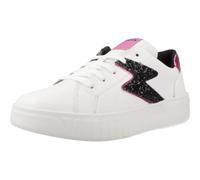 Geox Basket fille J MIKIROSHI Girl A Blanc/Argent