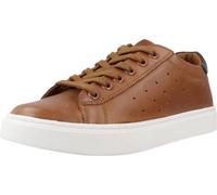 Geox J Nashik Boy A Basket, Cognac Navy, 39 EU