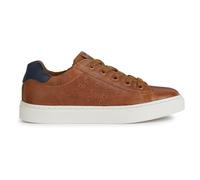 Geox J Nashik Boy A Basket, Cognac Navy, 33 EU