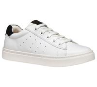 Geox J NASHIK Boy A Basket, White/Black, 38 EU