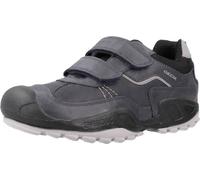 Baskets basses enfant garcons Geox J NEW SAVAGE BOY Noir 30