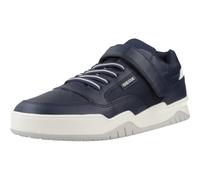 Geox J Perth Boy E Basket, Bleu Marine/Blanc, 29 EU