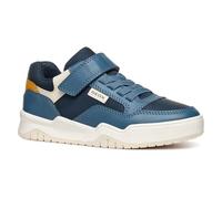 Geox J Perth Boy E, Basket garçon, Avio/Navy,