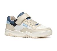 Geox J Perth Boy E, Basket garçon, Lt Beige/White,