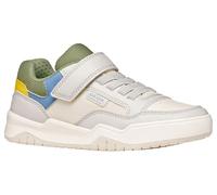 Geox J Perth Boy E Basket, Gris et Vert, 38 EU