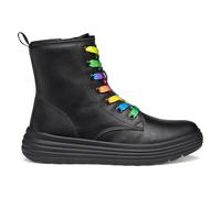 Geox J PHAOLAE Bottes pour fille - Noir/multicolore - Taille 33 EU, Noir/multicolore, 33 EU