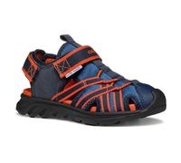 Geox J Sandal AIRADYUM BO, Navy/Red, 37 EU