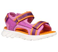 Geox J Sandal AIRADYUM GI, Fuchsia/Orange, 30 EU