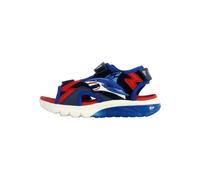 Geox J SANDAL CIBERDRON B, Sandale garçon, Navy/Red,