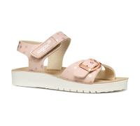 Geox J SANDAL COSTAREI GI, Sandale fille, Lt Rose,