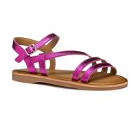 Geox J SANDAL EOLIE GIRL, Sandale fille, Fuchsia,