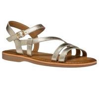 Geox J SANDAL EOLIE GIRL, Sandale fille, Platinum,