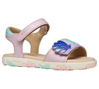 Geox J Sandal Haiti Girl, Rose Violet, 26 EU