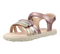 Geox J Haiti Girl Sandale, vieux rose/doré, 26 EU