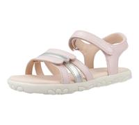 Geox Sandales J Sandal Haiti Fille Blanc/Argent Taille 26 EU