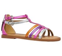 Geox J Sandal Karly Girl, Argent Fuchsia, 38 EU