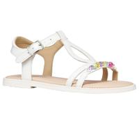 Geox J Sandal Karly Girl, Blanc, 31 EU