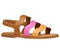 Geox J Sandal Karly Girl, Cognac Fuchsia, 37 EU