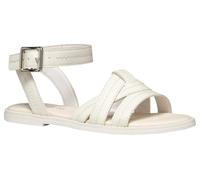 Geox J SANDAL KARLY GIRL, Sandale fille, White,