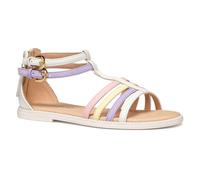 Geox J Sandal Karly Girl, White Lilac 1, 30 EU