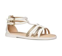 Geox J Sandal Karly Girl, White/Platinum, 31 EU
