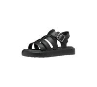 Geox J Sandal Kodette Gir, Noir, 38 EU
