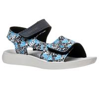 Geox J Sandal LIGHTFLOPPY, Navy/Azure, 37 EU