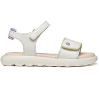 Geox J Sandal Puffypop Gi, Blanc Multicolore, 28 EU