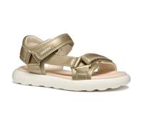 Geox J SANDAL PUFFYPOP GI, Sandale fille, Lt Gold,