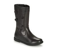 Geox J Shawntel Girl B, Bottes Mi-Mollet Fille, Noir (Black), 24 EU