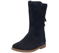 Geox J Shawntel Girl Bateau à Cheville, Bleu Marine foncé, 27 EU