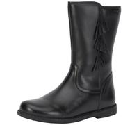 Geox J Shawntel Girl Bateau à Cheville, Noir, 35 EU