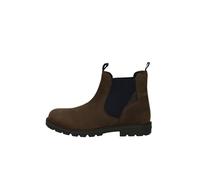 Geox J SHAYLAX Boy Bateau à Cheville, Brown Navy, 30 EU
