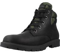 Geox Garçon J Shaylax Boy B Bottines, Black/Mimetic, 35 EU