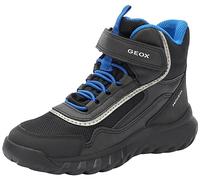 Geox J Simbyos Boy B ABX Basket, Black Royal, 25 EU