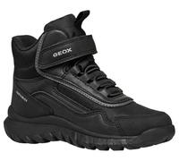 Geox J SIMBYOS Boy B ABX Basket, Noir/Blanc, 25 EU
