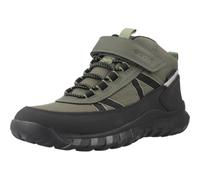 Geox J Simbyos Boy B ABX Basket, Vert foncé Noir, 26 EU