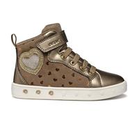 Geox J Skylin Girl Basket, DK Beige Platinum, 27 EU