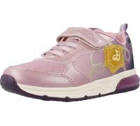 Baskets basses enfant filles Geox J SPACECLUB GIRL Rose 35