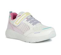 Geox J SPRINTYE Girl A Baskets Blanches et Multicolores Taille 24 EU