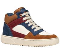 Geox J THELEVEN Baskets pour garçon LT Ivory/LT Brown, 36 EU, Lt Ivory Lt Brown, 36 EU