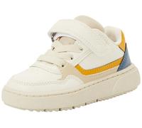 Geox J Theleven Boy Basket, Lt Ivory DK Yellow, 39 EU